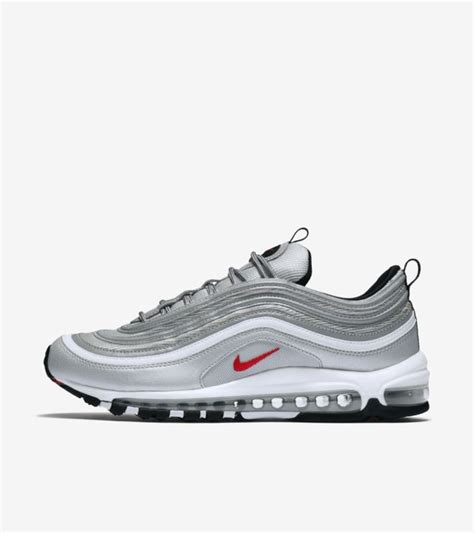 nike 97 silber weiß|Weiß Air Max 97 Schuhe (5) .